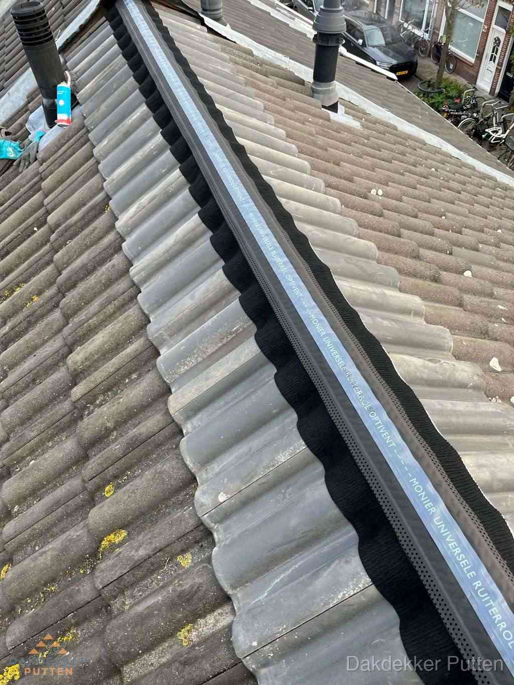 Dakrenovatie plat dak met bitumen dakbedekking in Putten Dakrenovatie plat dak met bitumen dakbedekking in Putten