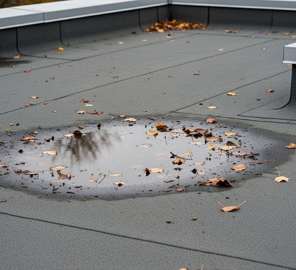 Daklekkage In Herfst Putten