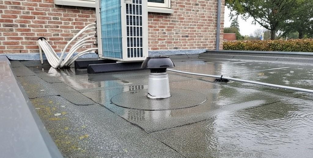 Plat Dak Lekkage Putten
